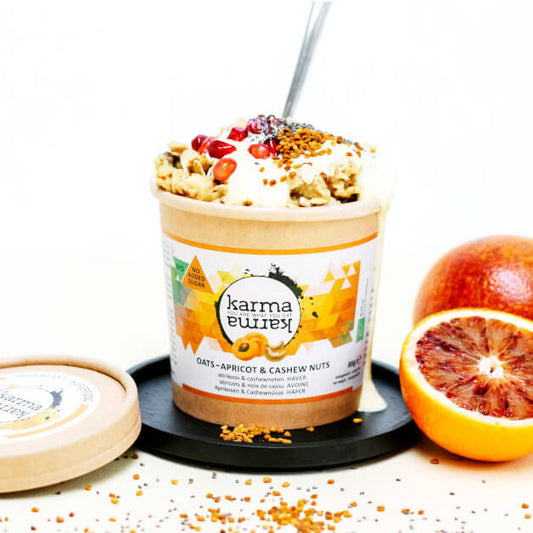 Abrikoos & Cashewnoten Bio Havercups | 12x85gr