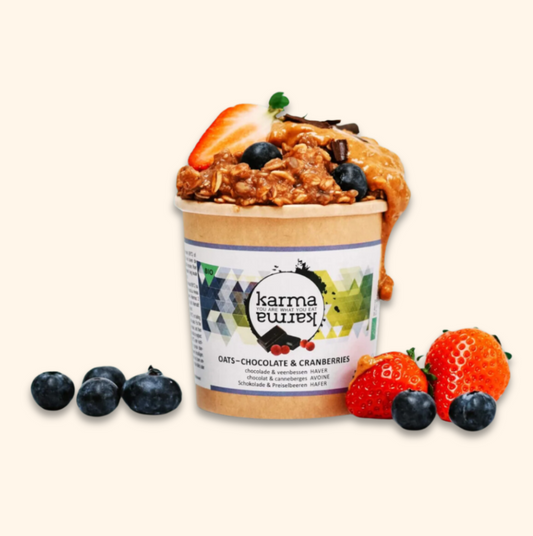 Chocolade & Veenbessen Bio Havercups | 12x85gr