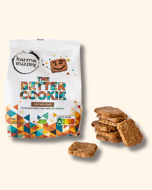 The Better Cookie | Bio | Caco Love | 18 x 100 g