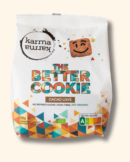The Better Cookie | Bio | Caco Love | 18 x 100 g