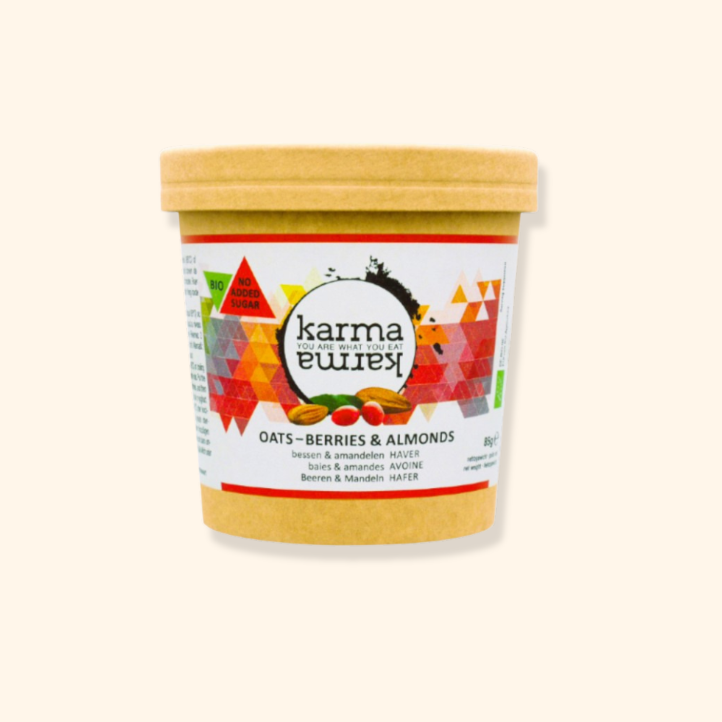 Bessen & Amandelen Bio Havercups | 12x85g